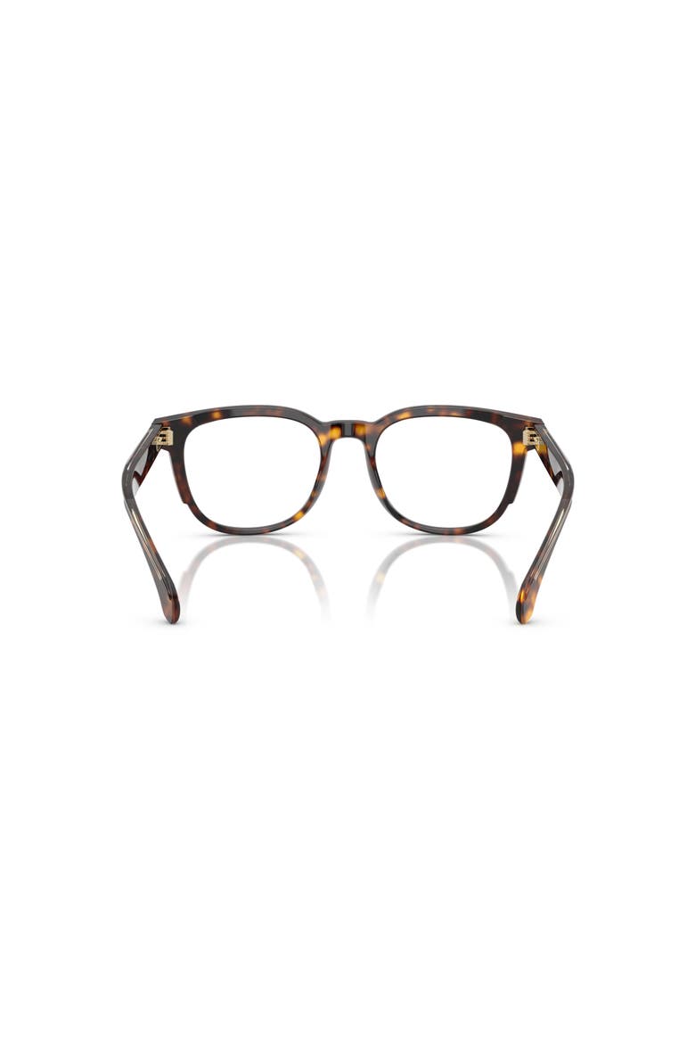 52mm Square optical glasses, Alternate, color, Tortoise