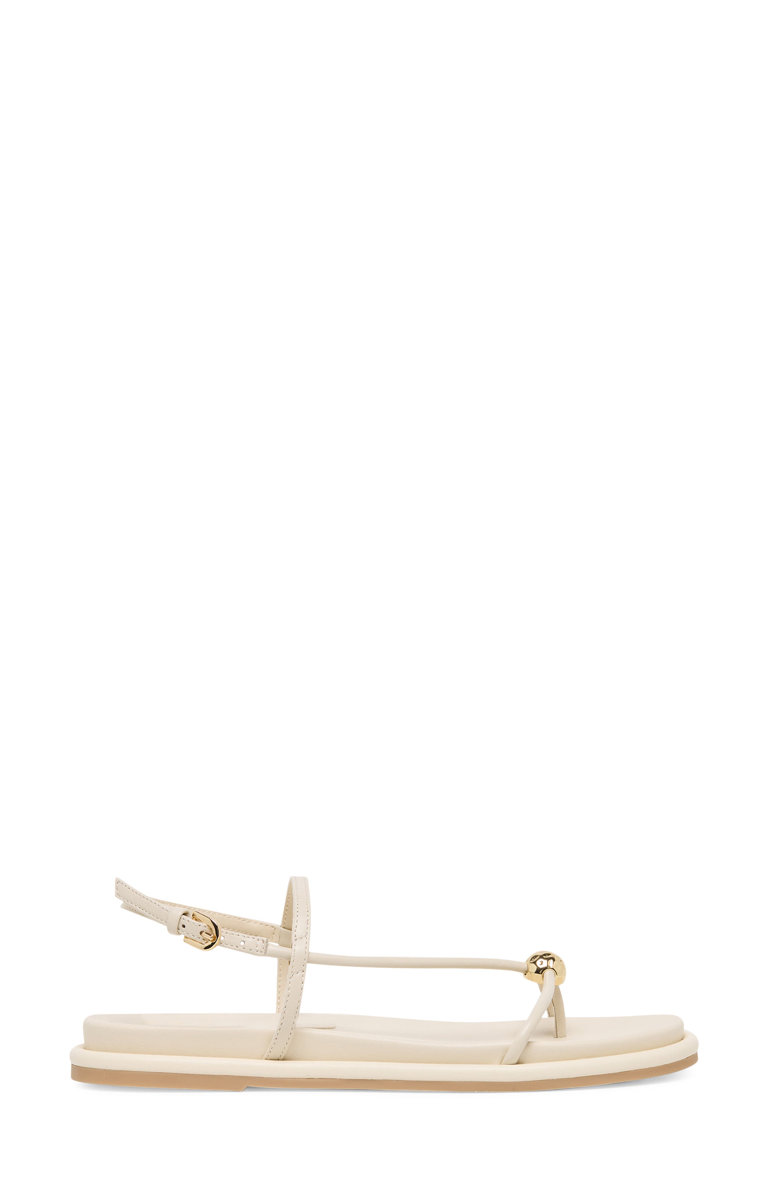 Deane Strappy Sandal, Alternate, color, IVORY LEATHER