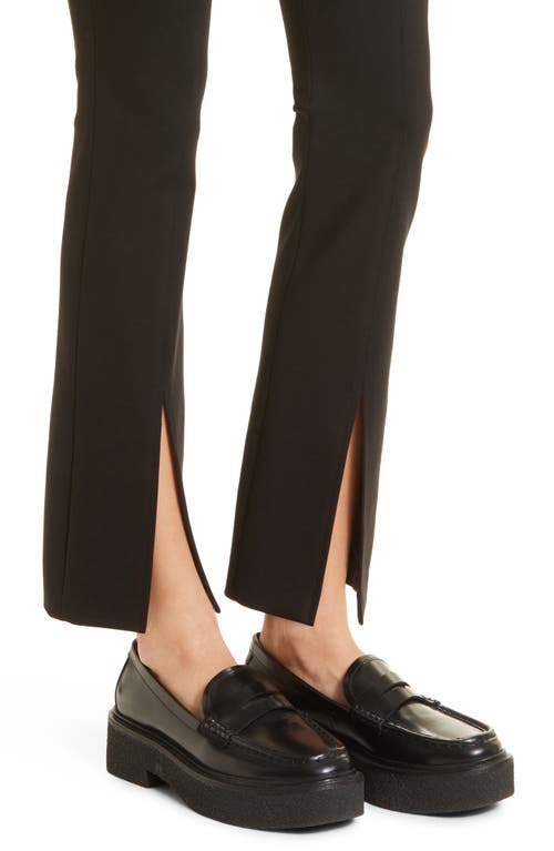 Twp Split Ankle Pants In Black