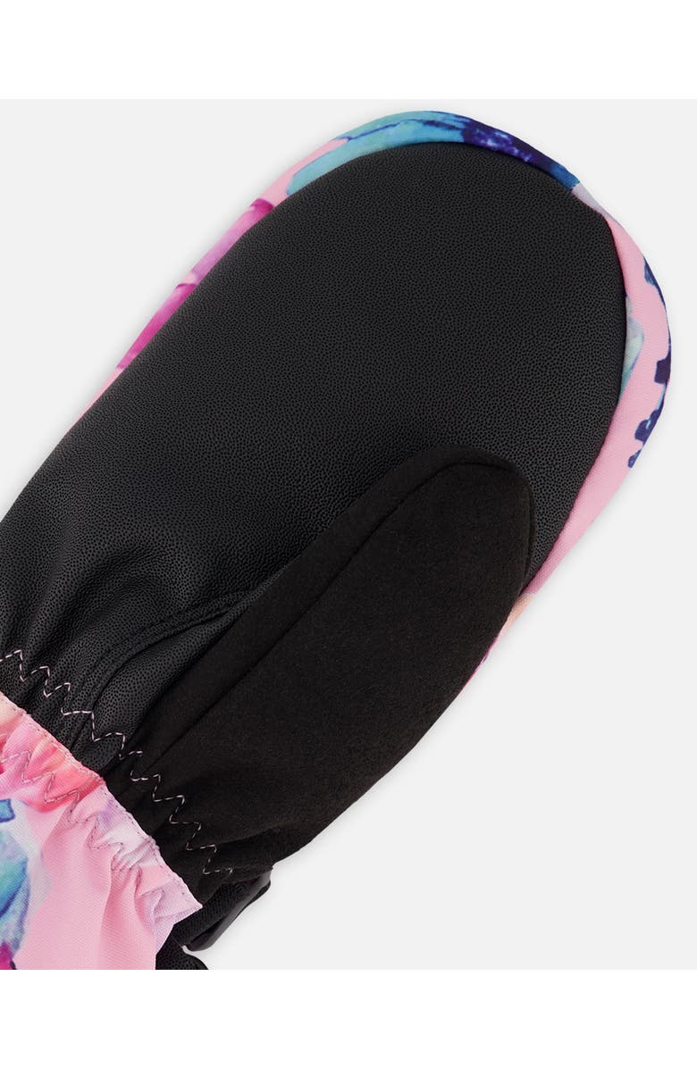 Deux par Deux Winter Mittens Teknik Watercolor Flower, Alternate, color,