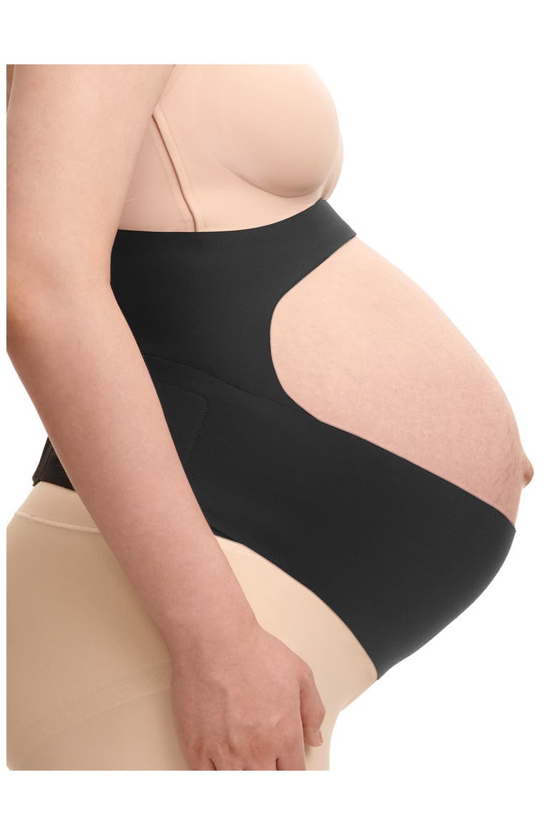 Ergonest Maternity Belly Band, Alternate, color, BLACK