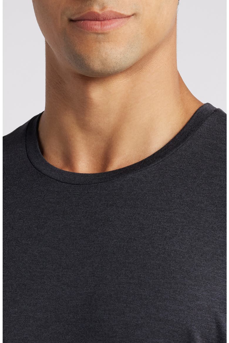 Restore Soft Performance T-Shirt, Alternate, color, BLACK