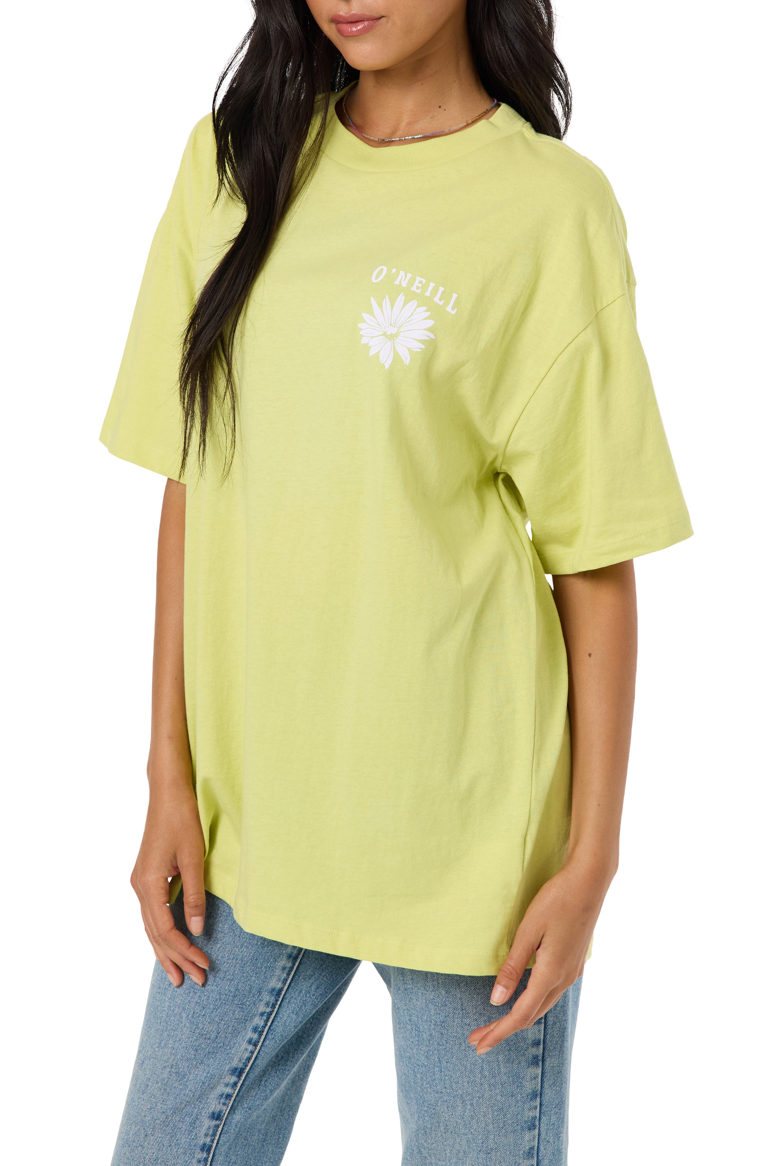 O'Neill Heritage Daisy Graphic Oversized T-Shirt (Women) | Nordstrom