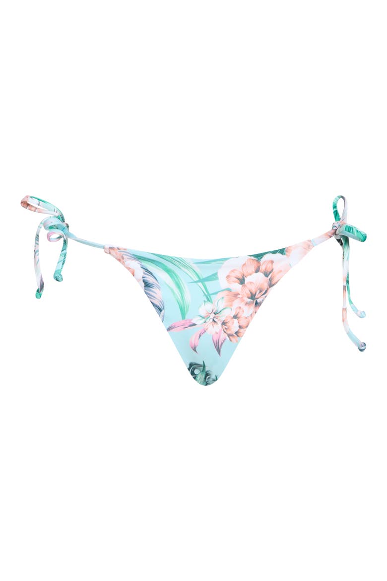 Print Tie Side Bikini Bottoms, Alternate, color, MIAMI LANE