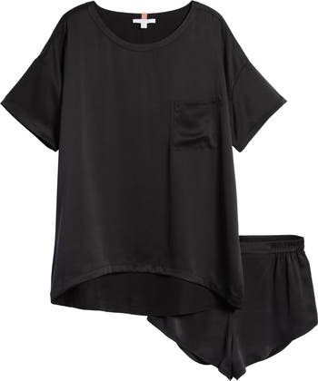 Washable Silk Short Pajamas