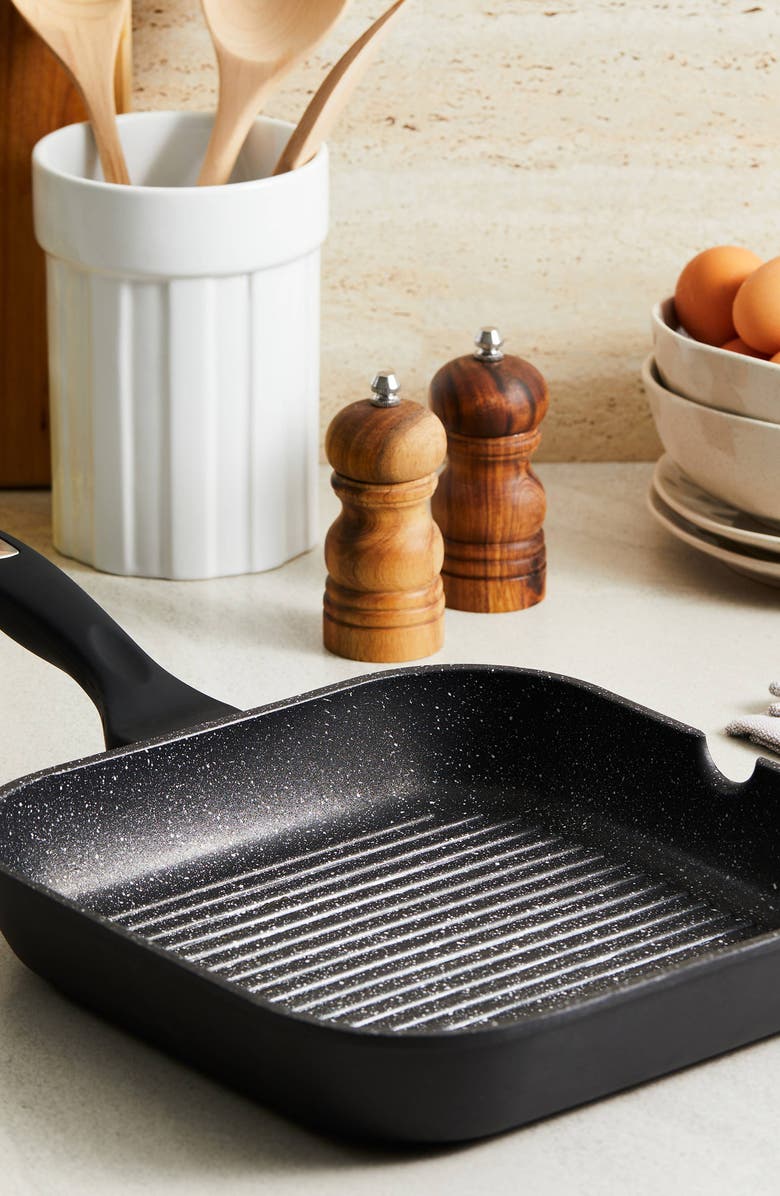 Cuisine::pro<sup
®</sup
 GRANITE Grill Pan 11", Alternate, color, Black