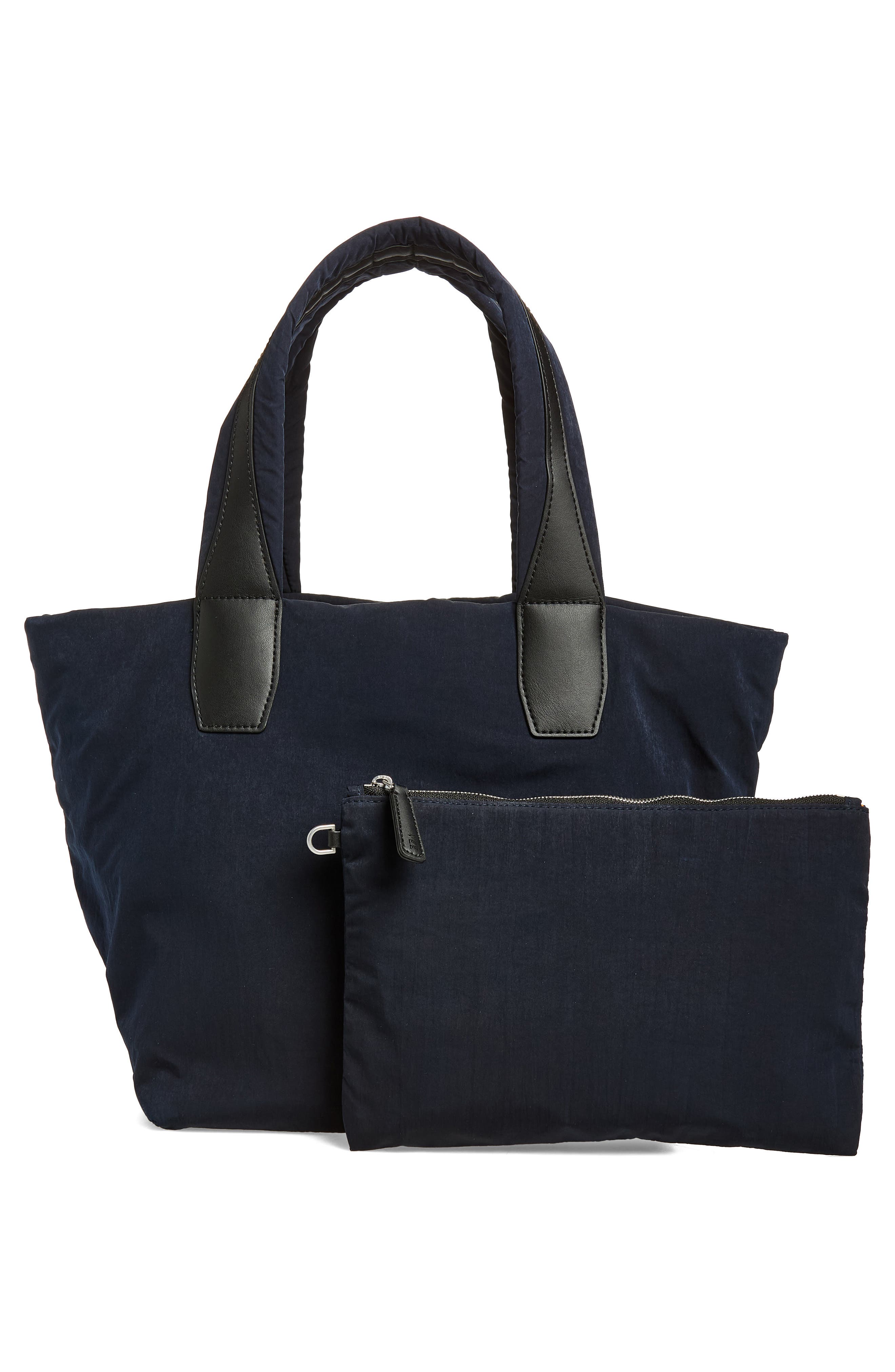 VeeCollective Small Essence Tote, Alternate, color, Midnight Trench Blue