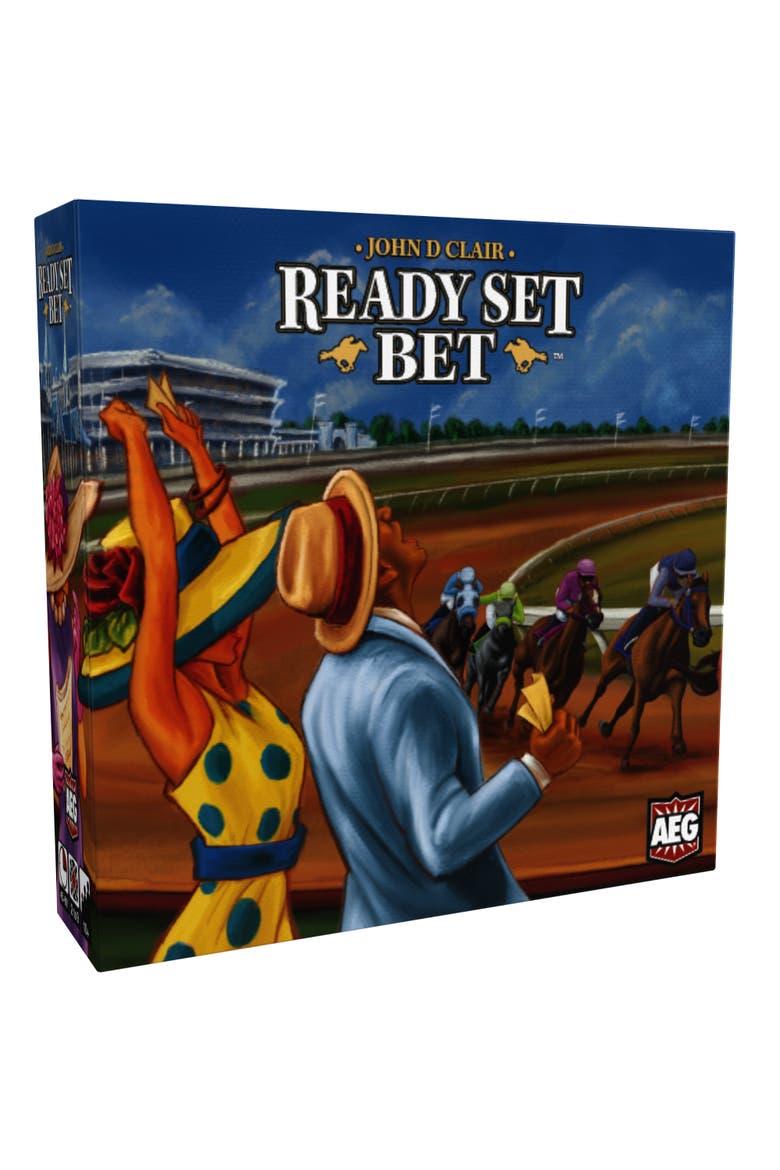Horse Racing Betting Board Game, Main, color, Multicolored