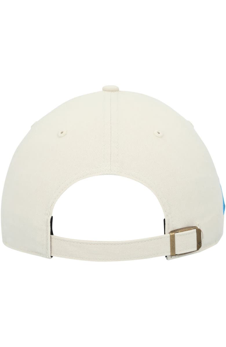 '47 Men's '47 Cream Carolina Panthers Crossroad MVP Adjustable Hat, Alternate, color, 