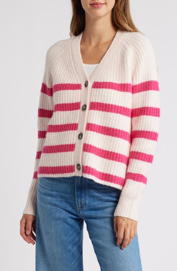 Caslon black and pink sweater factory coat