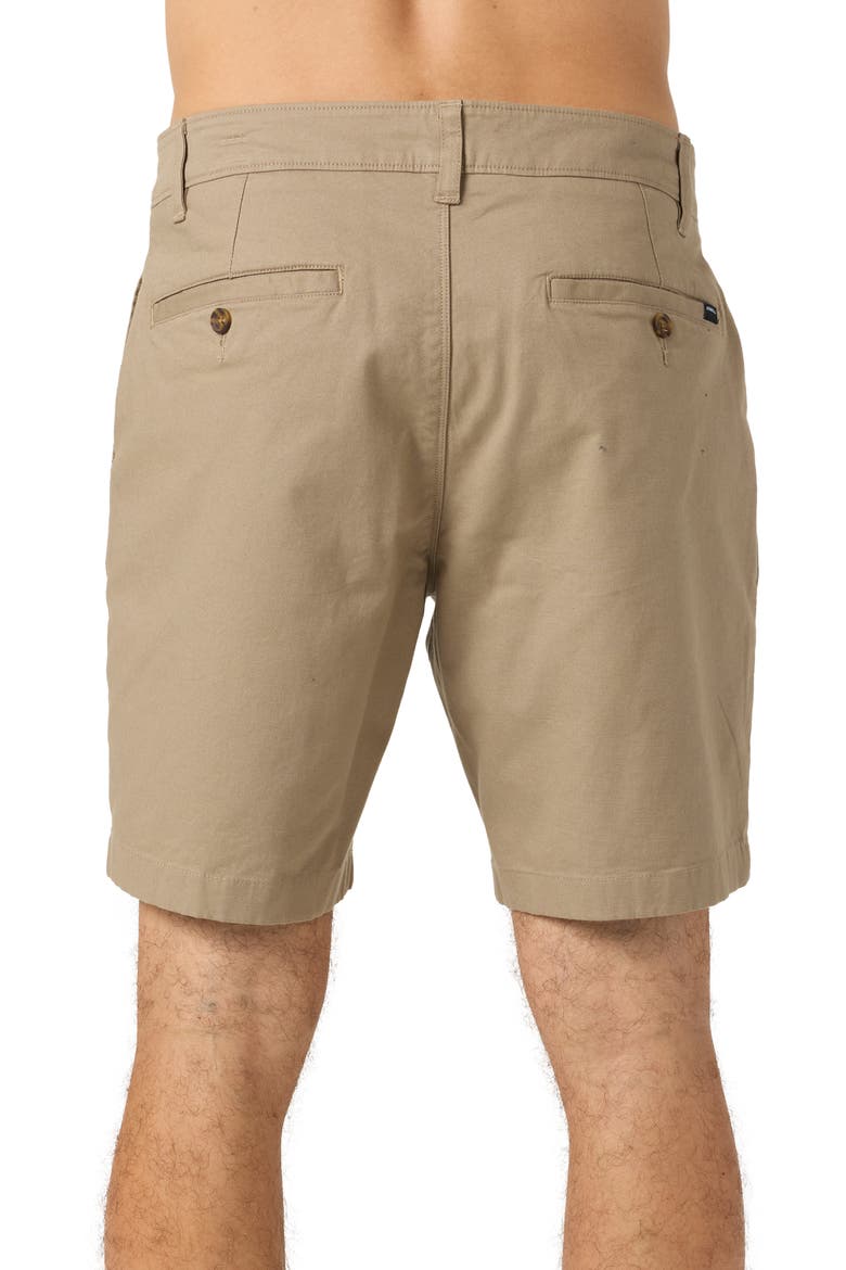 Jay Stretch Cotton Shorts, Alternate, color, KHAKI