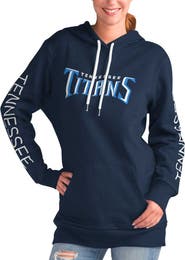 G-III 4HER BY CARL BANKS Women's G-III 4Her by Carl Banks Navy Tennessee Titans Extra Inning Pullover Hoodie