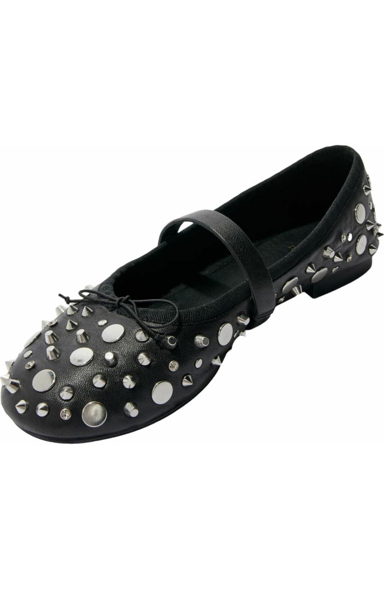 maje Studded ballet flats, Alternate, color,