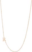 Anzie Diamond Initial Necklace