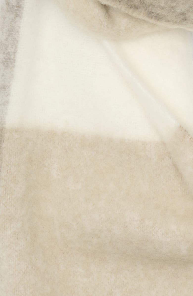 Nordstrom Wool & Alpaca Blend Fringe Scarf, Alternate, color, Camel