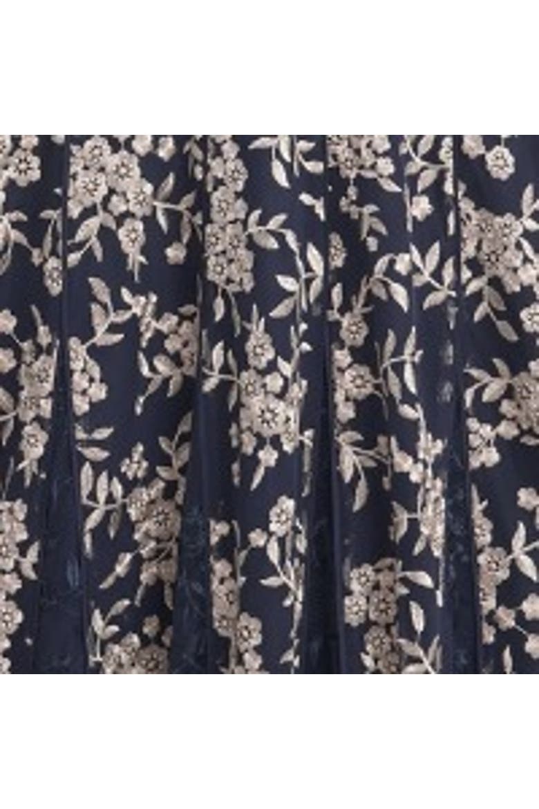 Quin Sleeveless V-Neck Embroidered Dress, Alternate, color, Midnight Blush