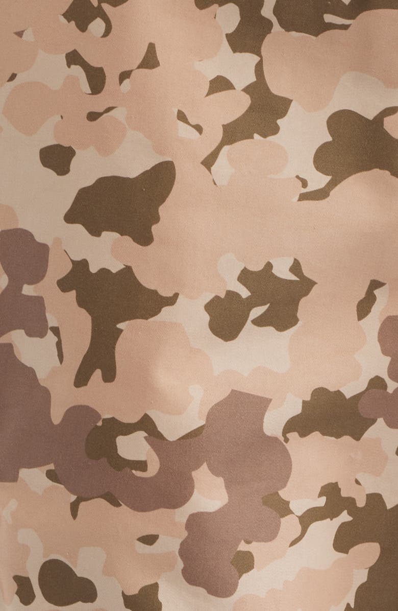 Billionaire Boys Club Drill Camo Print Cotton Blend Cargo Shorts, Alternate, color, Doeskin