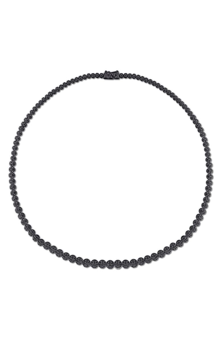 Julianna B. 1/2 CTW Black Diamond Tennis Necklace, Alternate, color, Black Diamond