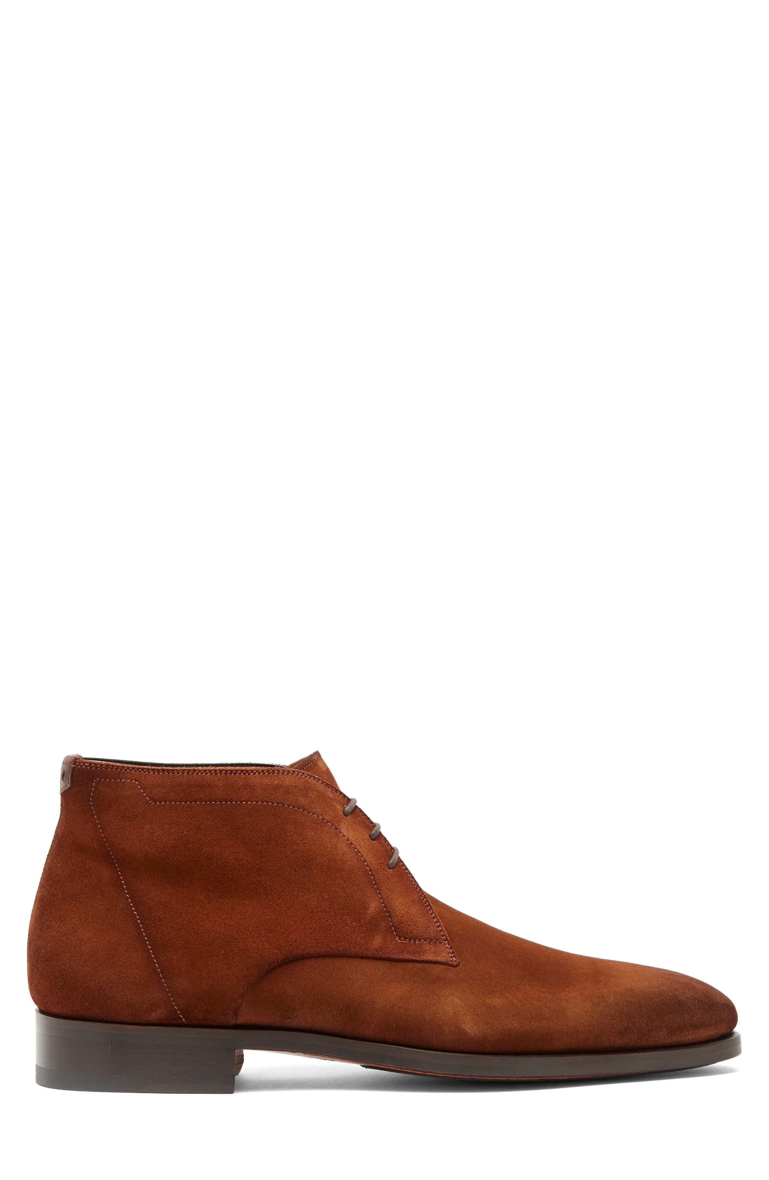 Magnanni Water Resistant Chukka Boot, Alternate, color, 
