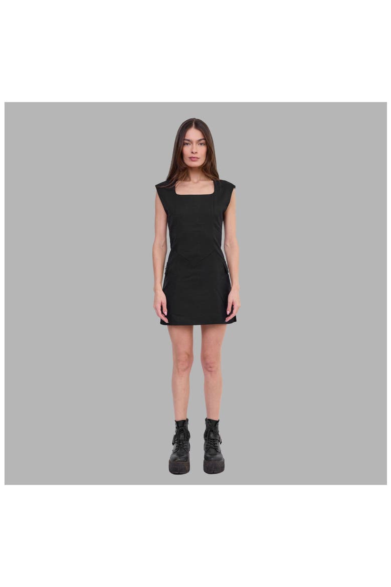 Blvck Muse Dress, Alternate, color, Black