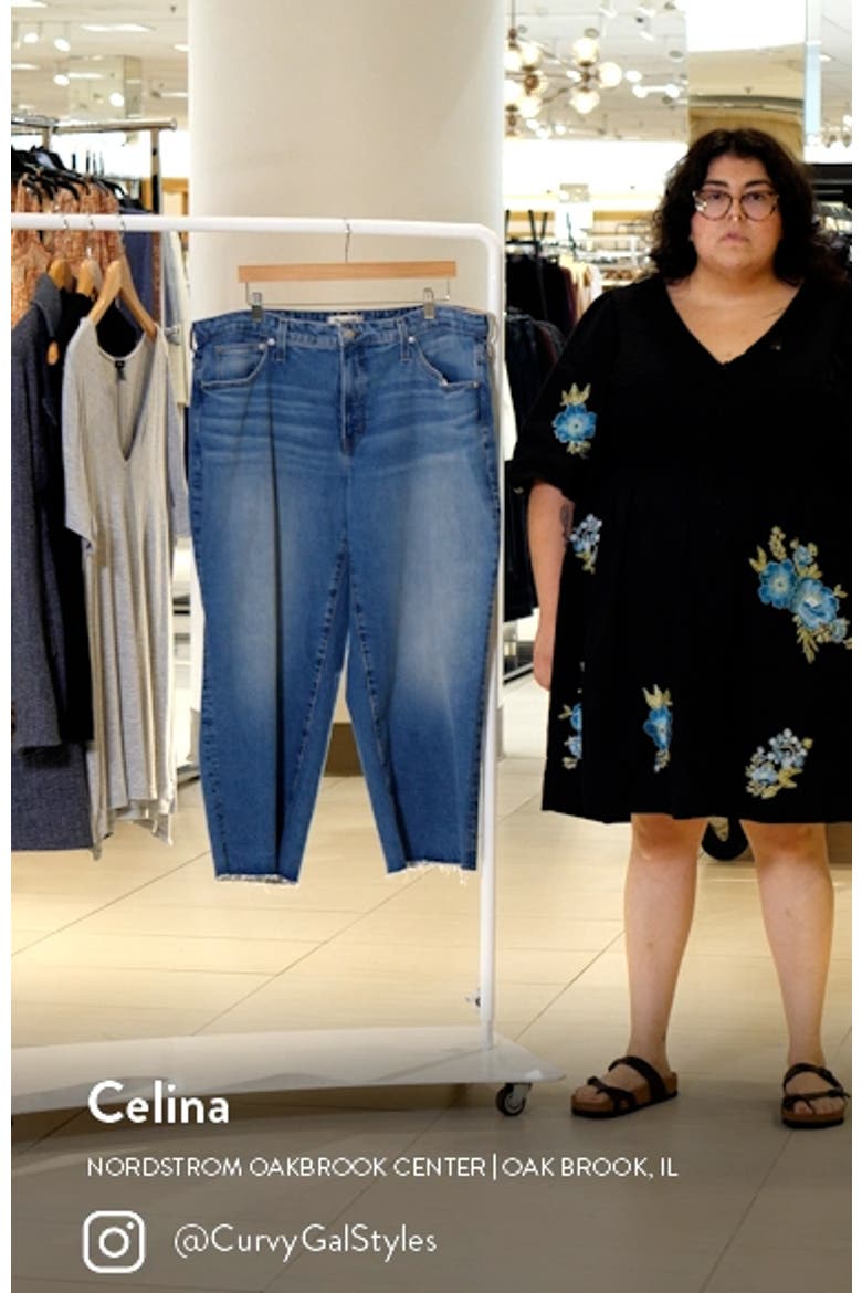 Women's The Plus Perfect Vintage Wide Leg Crop Jean video
