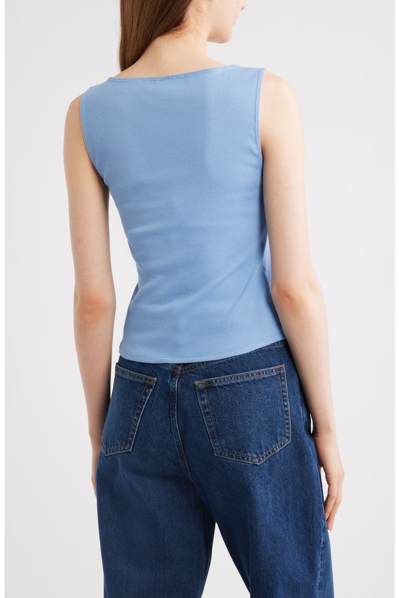 Hudson Knit Tank, Alternate, color, SKYLINE