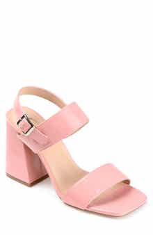 Journee Collection Adras Block Heel Sandal