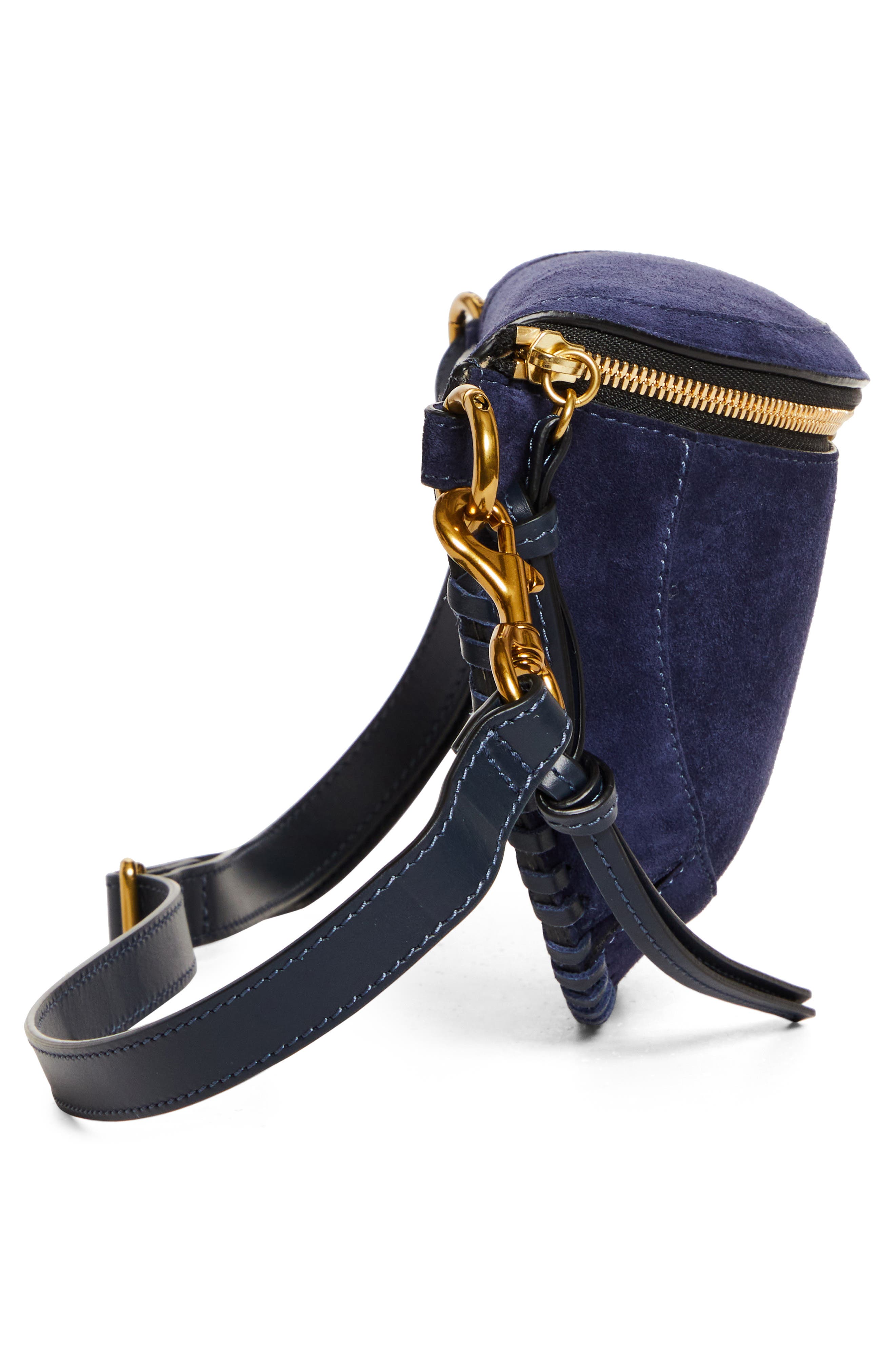 Isabel Marant Skano XO Capsule Suede Belt Bag, Alternate, color, 