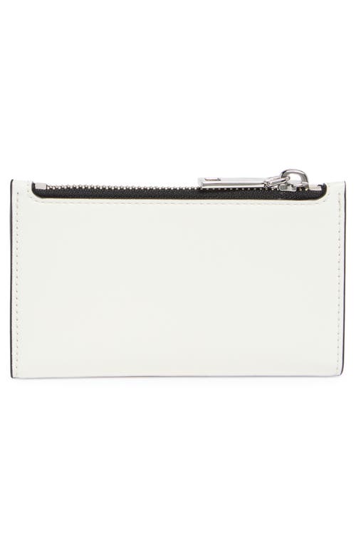 Marc Jacobs Medium Flat Wallet In Cotton