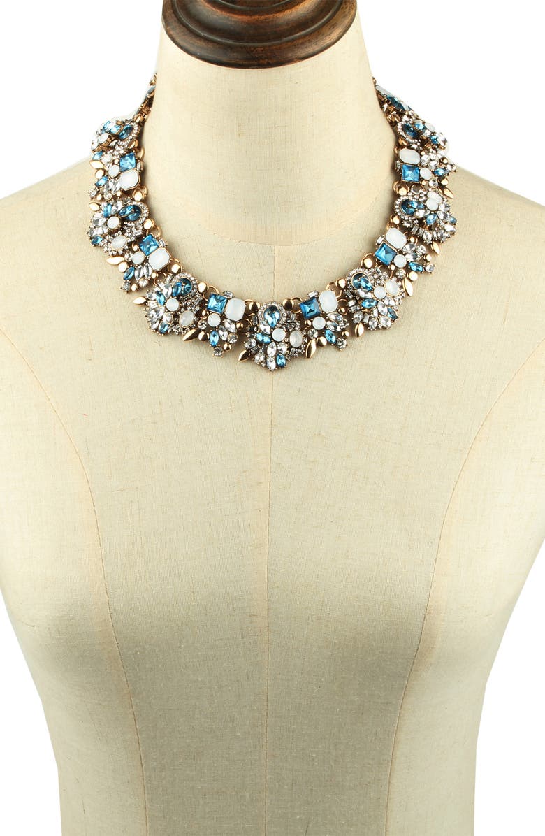 EYE CANDY LOS ANGELES Ivy Teal Collar Necklace | Nordstromrack