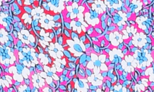 Citrus Flora High Cut Bikini Bottoms In Purple