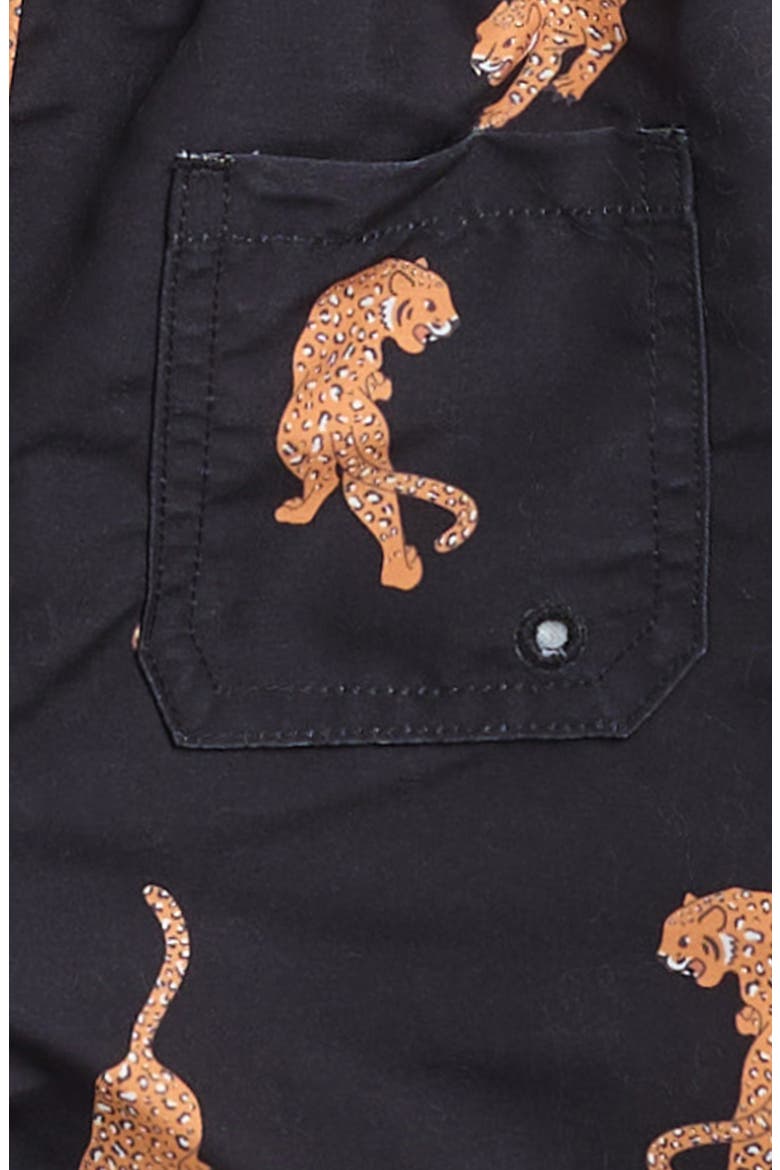 Kids' Swim Trunks, Alternate, color, BLACK