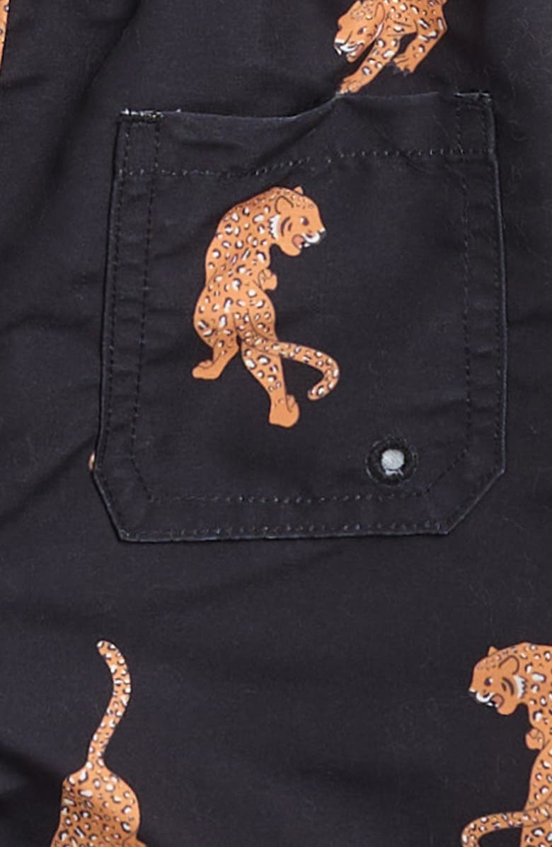 MILES THE LABEL Kids' Swim Trunks, Alternate, color, Black