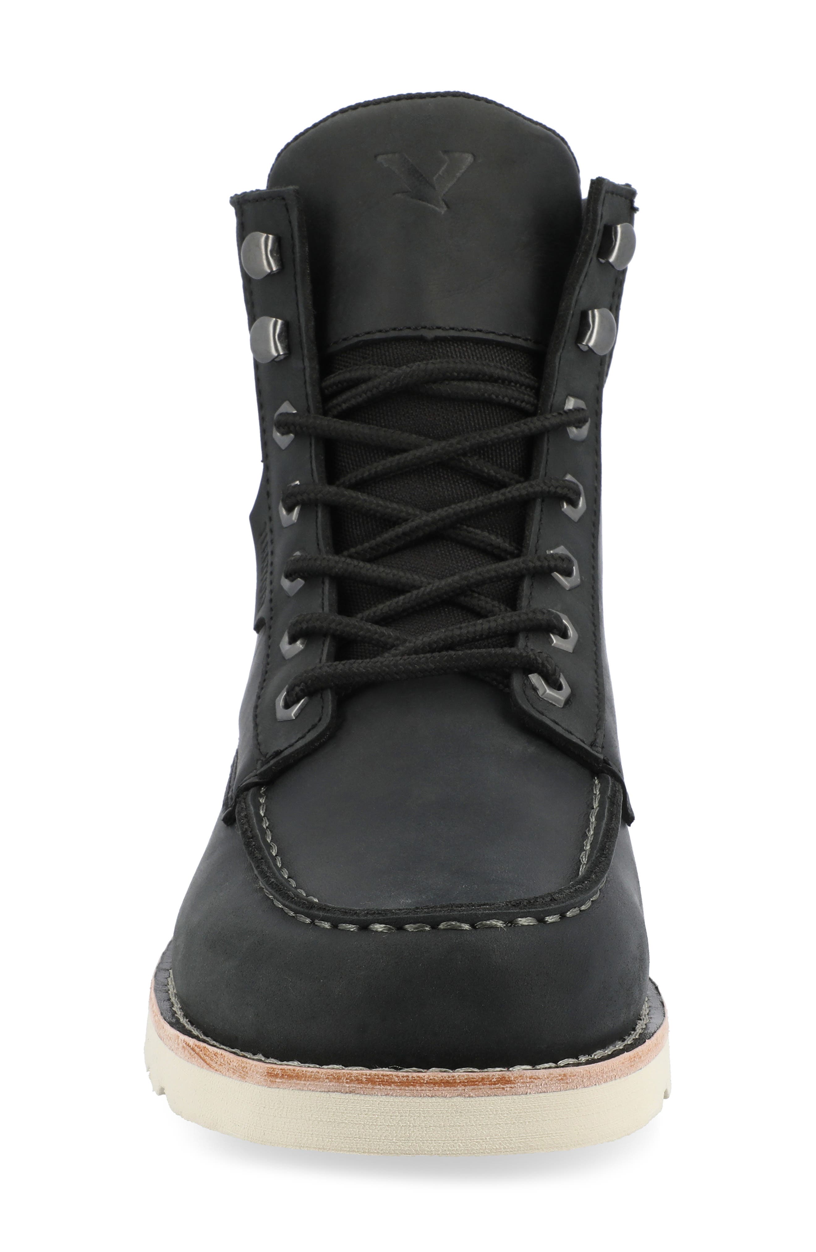 TERRITORY BOOTS Venture Water Resistant Moc Toe Leather Boot, Alternate, color, 