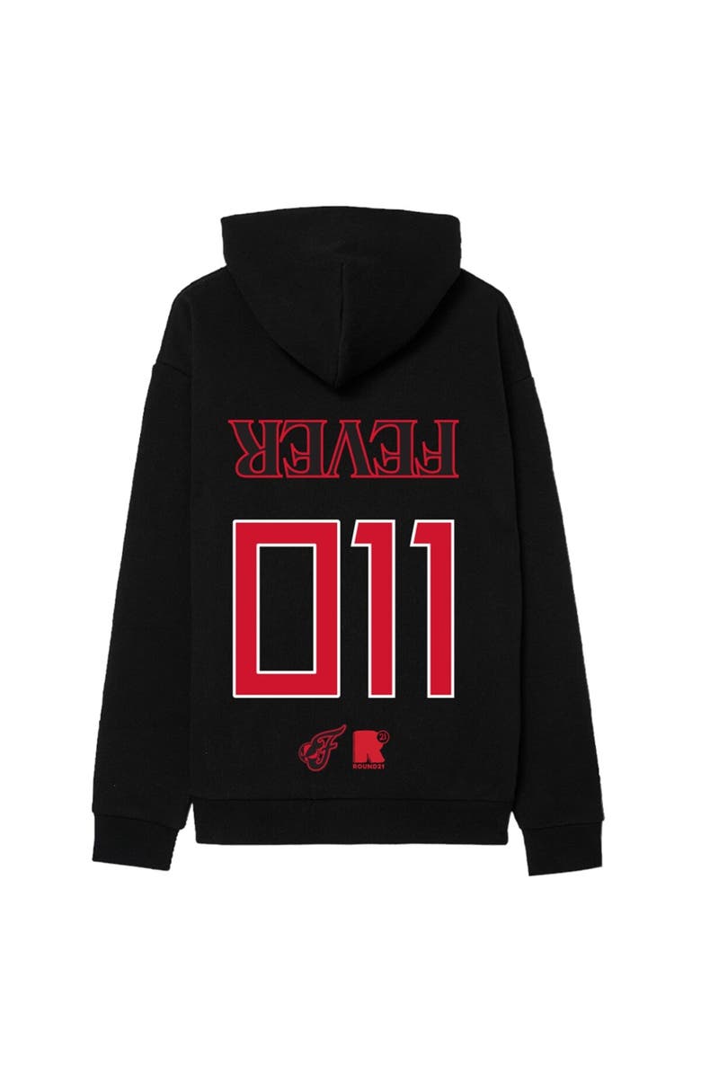 round21 Unisex round21 Black Indiana Fever Stranger Things Premium Relaxed Hoodie, Alternate, color,