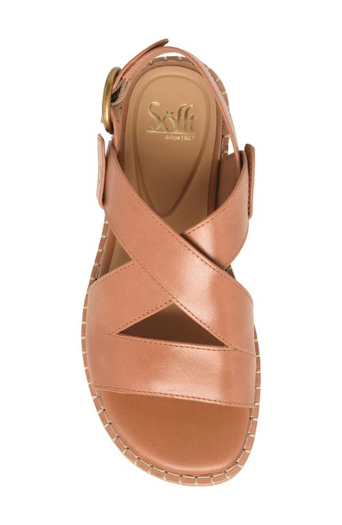 Söfft Nadia Slingback Sandal In Luggage