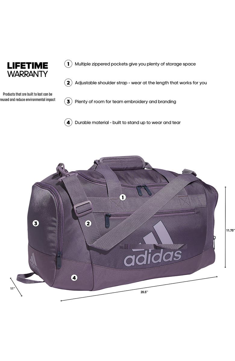 adidas Defender IV Small Duffle Bag, Alternate, color,
