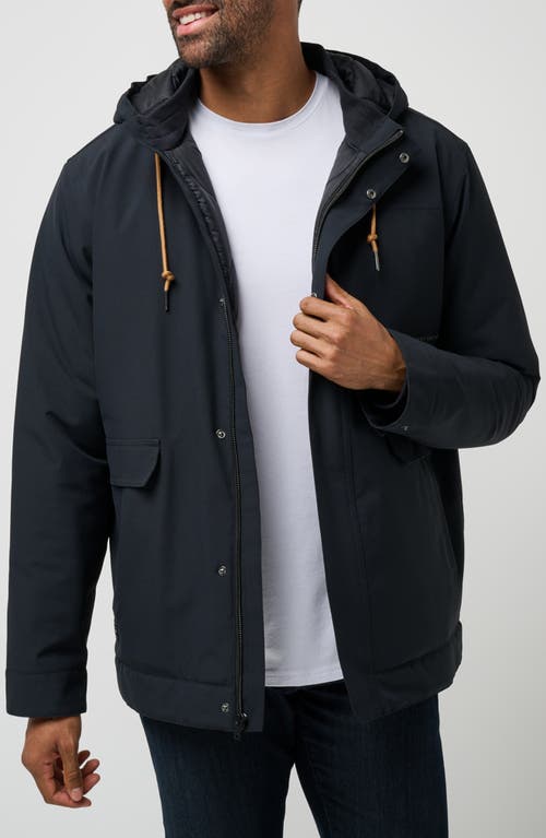 Travismathew Mountain Pass Waterproof Jacket In Black