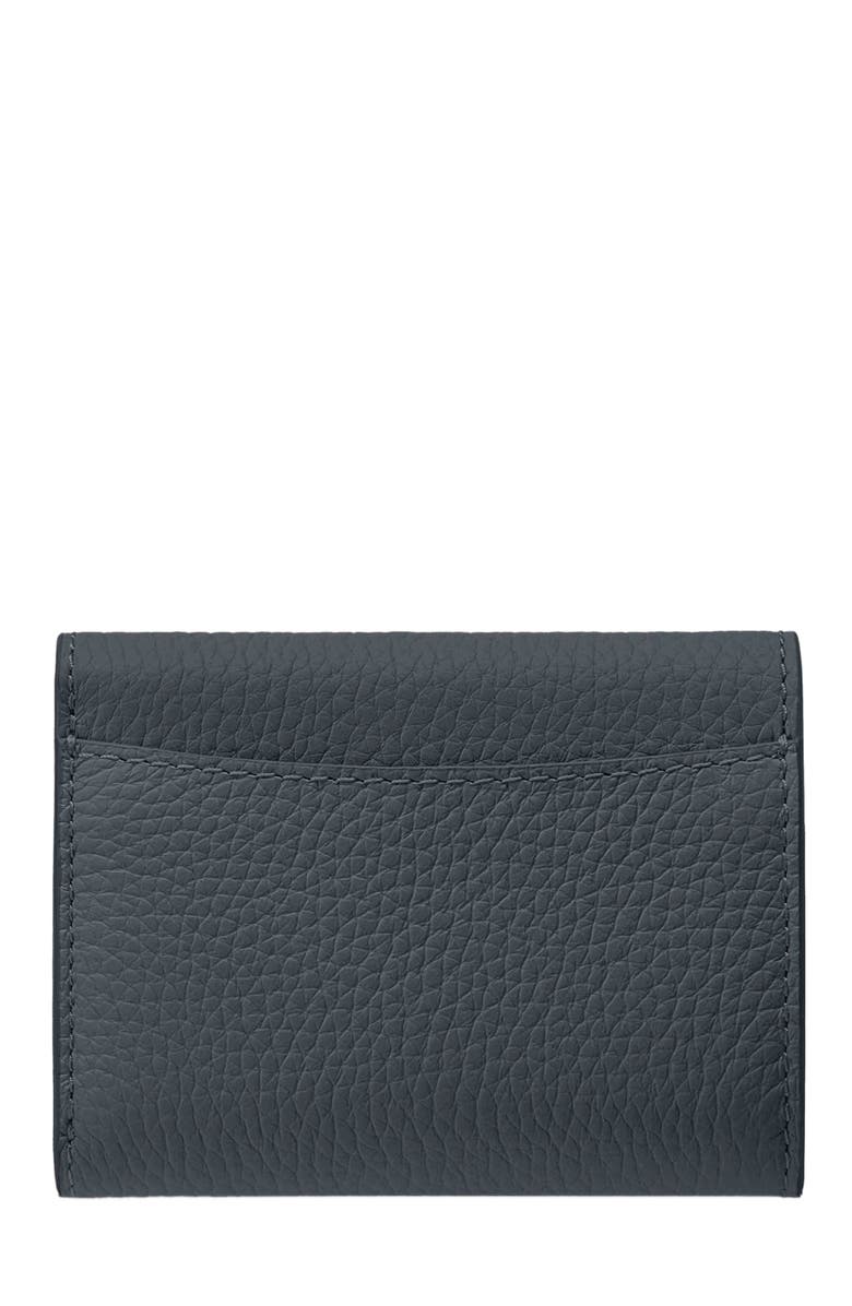 MAISON de SABRÉ Leather Trifold Wallet, Alternate, color, Graphite Sky