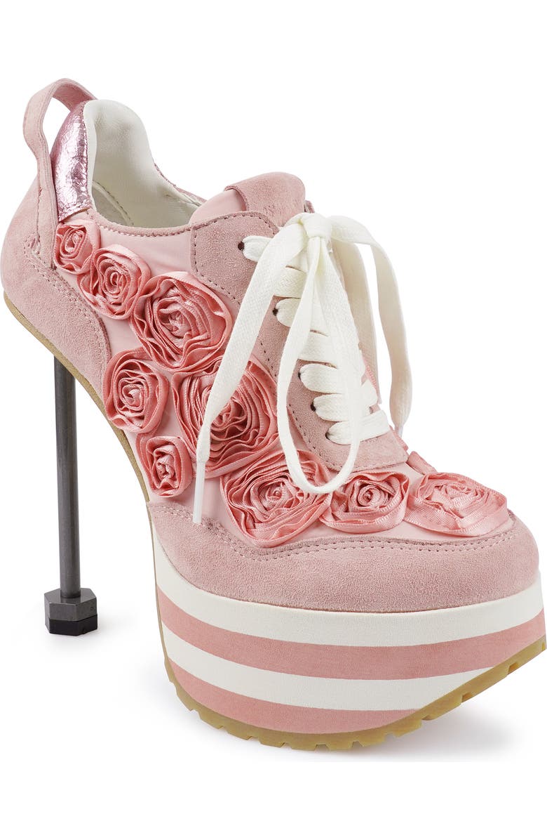 ZIGI Limber Platform Sneaker Pump, Main, color, Red