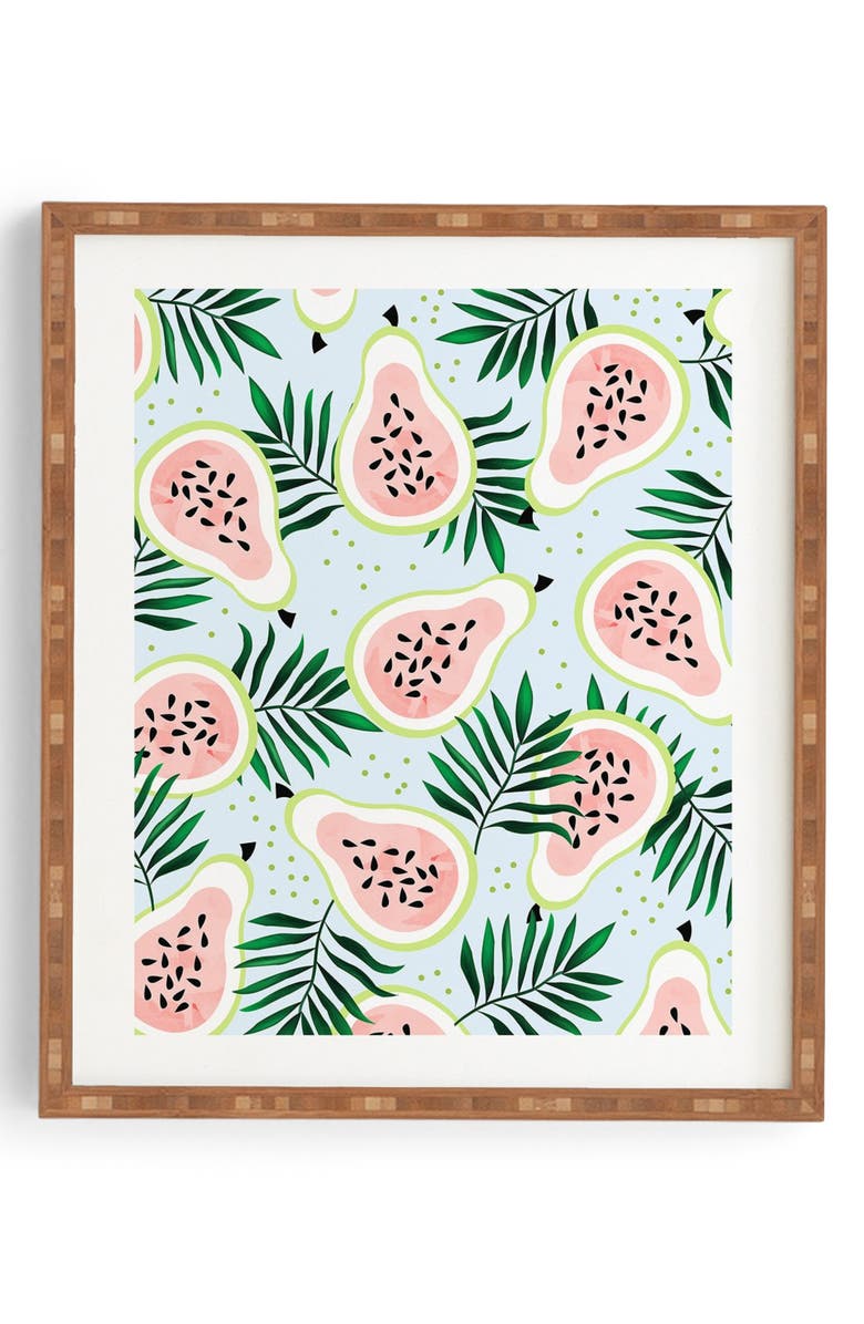 Deny Designs Juicy Framed Wall Art, Main, color,
