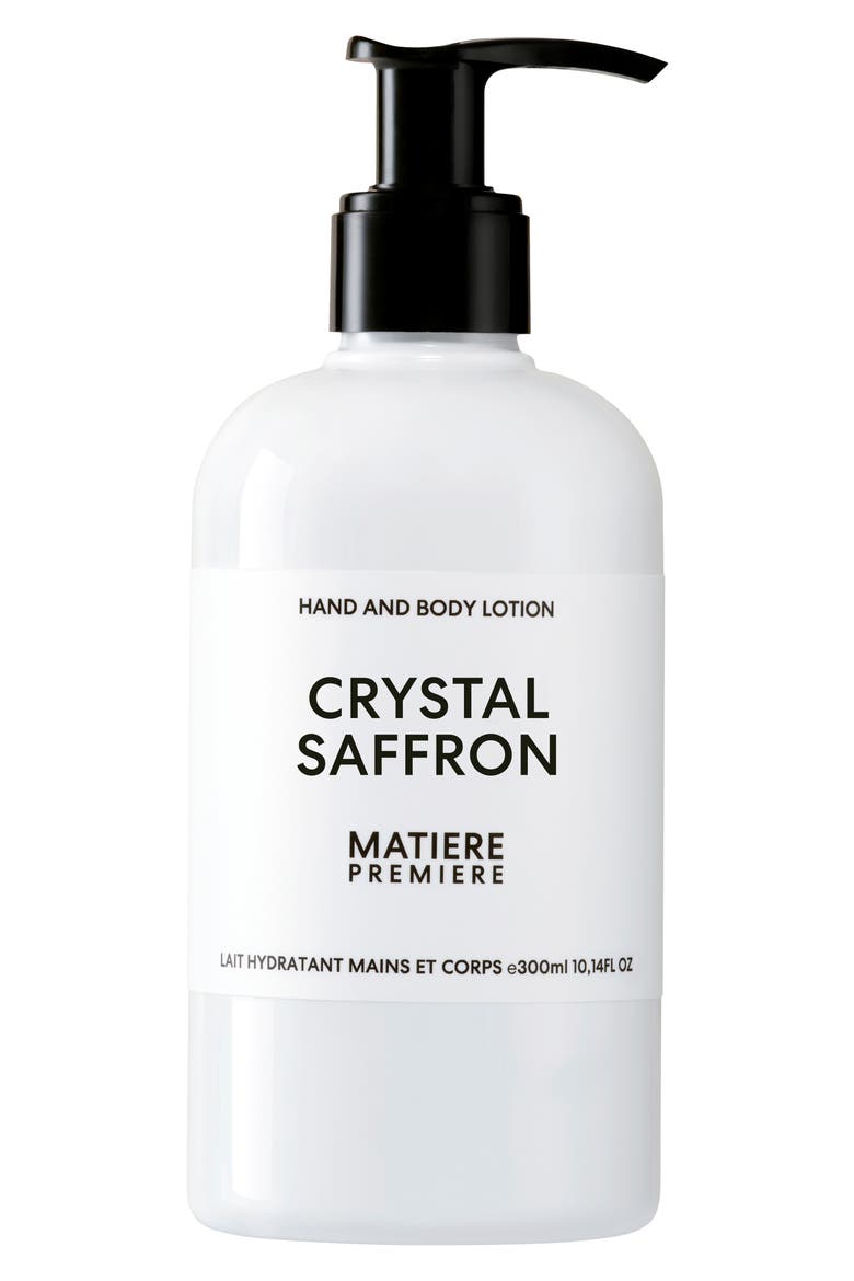 Crystal Saffron Hand & Body Lotion, Main, color, NO COLOR