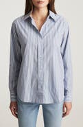 Mavi Jeans Stripe Cotton Button-Up Shirt