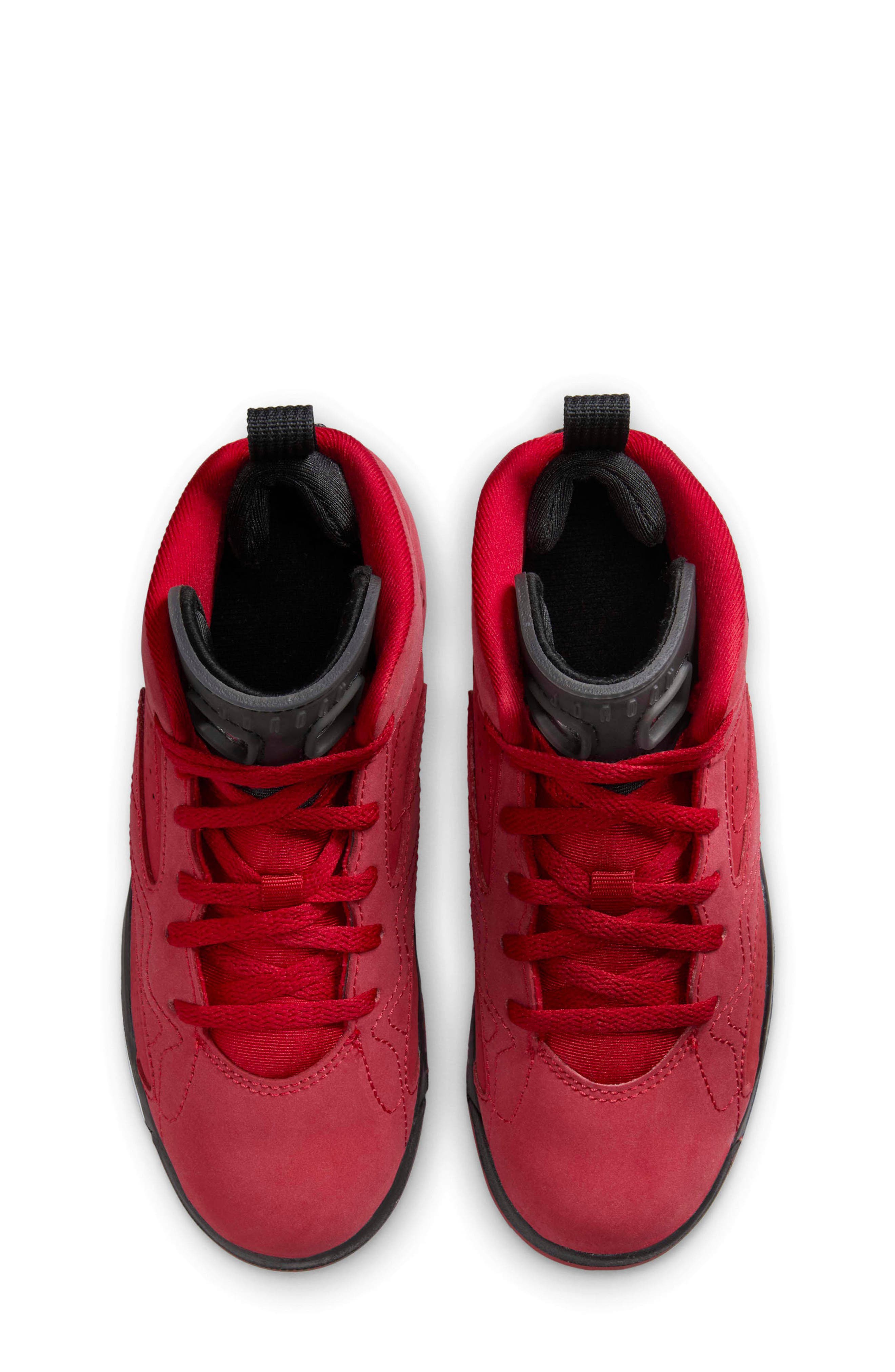 Nike Jordan MVP High Top Sneaker, Alternate, color, Gym Red/ Summit White/ Black