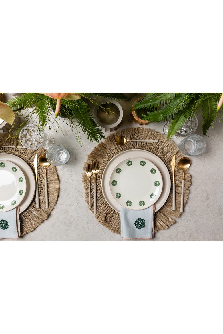Hie x Revelry Napkins, Alternate, color, Sage Green