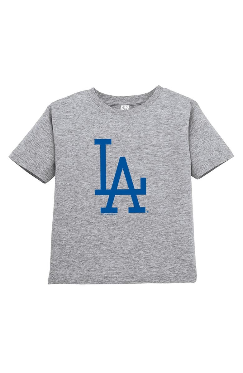 SOFT AS A GRAPE Toddler Soft as a Grape Royal/Gray Los Angeles Dodgers Cooperstown Collection Two-Pack T-Shirt Set, Alternate, color, 