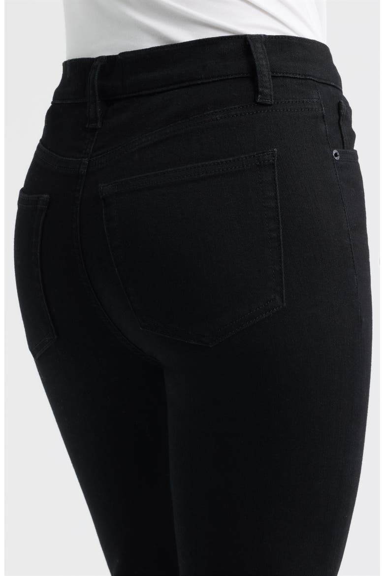 The Icon Flare Leg Jeans, Alternate, color, BLACK