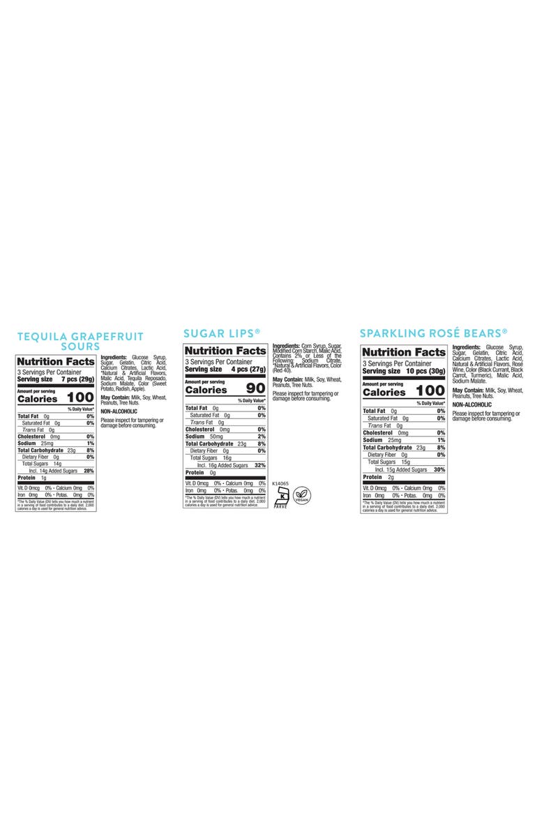 sugarfina Cheers to Summer 3-Piece Bento Box Set, Alternate, color, 