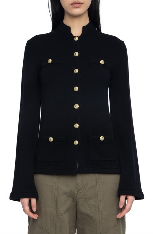 Zadig & Voltaire Lucy Lc Jacket In Black
