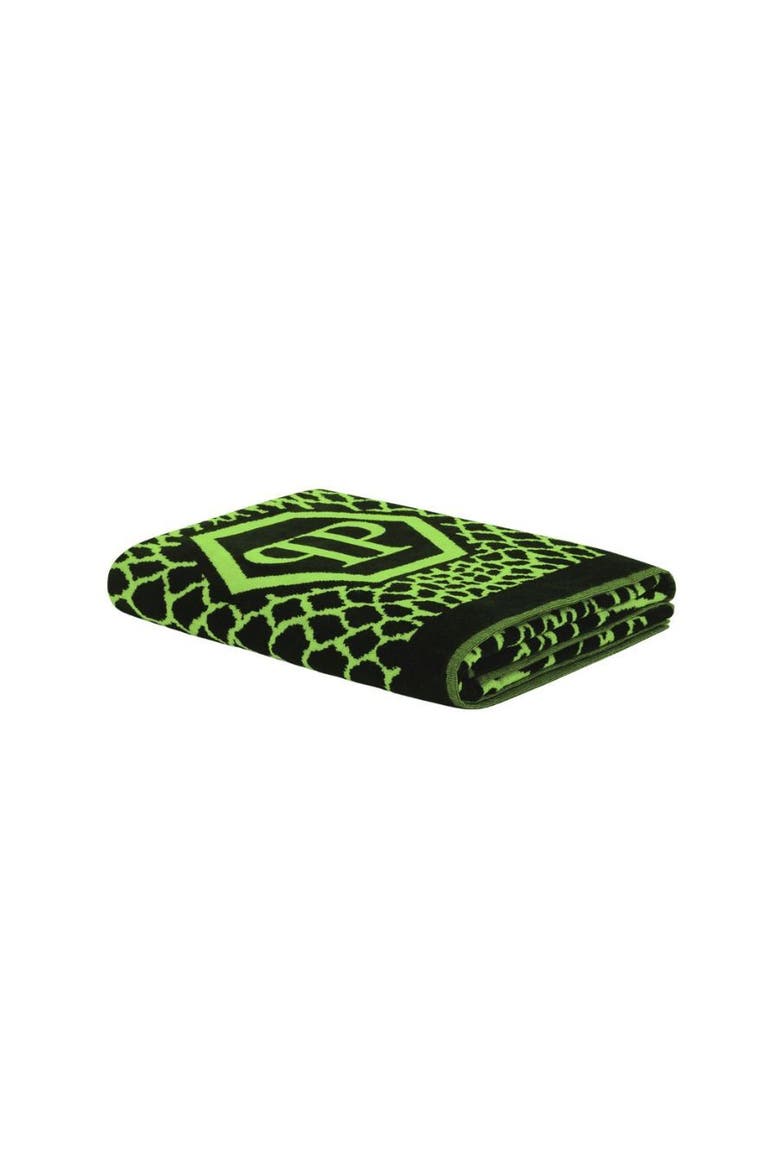 Beach Towel Python Beach 95X180 Cm Unisex, Main, color, green/black